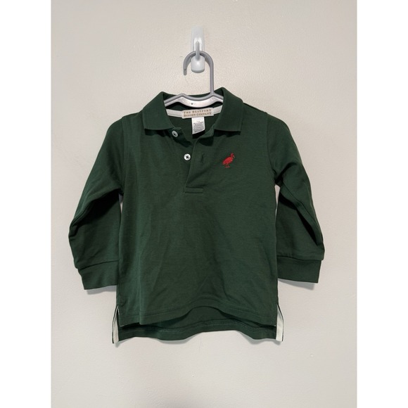 The Beaufort Bonnet Company Other - The Beaufort Bonnet Company Green Long Sleeve Polo Shirt Size 12-18 Months